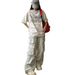 Retro Washed Straight Leg Cargo Jeans Multi Pocket High Street Trendy Brand Casual Wide Leg for Men And Women_mkmklike.com