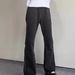Men's Clothing Retro Street Washed Versatile Flared Jeans Casual Old Zipper Casual Trousers Vibe Trendy Pants_mkmklike.com