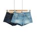 Women's Clothing Plump Crotch Denim Shorts Women Summer New Style Low Waist Two Buttons Sexy All Match Hip Hot Pants_mkmklike.com