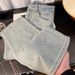 Women's Clothing High-Waisted Star Studded Rhinestone Flared Jeans Slimming Petite Look Platform Women's Denim Trendy Spring_mkmklike.com