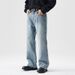 Men’s Retro Flared Jeans - Vintage Washed Denim Pants With Distressed Details (28-40)_mkmklike.com