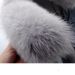 Clothing Fox Rabbit Fur Er Denim Women's Short Top Party Jacket_mkmklike.com
