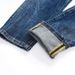 Men's Trendy Ripped Skinny Jeans American Street Style Distressed Washed Vintage Slightly Stretchy Slim Fit Jeans_mkmklike.com