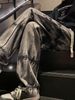Men's Clothing Men's Straight Leg Jeans American Style Loose Fit Long Pants High Street Fashion Trendy Brand Winter Trousers_mkmklike.com