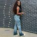 Women's Clothing new street fashion hot girl multi pocket pants_mkmklike.com