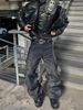 Heavyweight Double-Waistband Denim Jeans – Vintage Washed Carpenter Pants With Asymmetrical Cut (Unisex Workwear, Relaxed Fit, Button Fly)_mkmklike.com