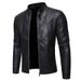 Men's leather jacket Men's autumn/winter motorcycle casual coat men's_mkmklike.com