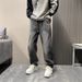 Vintage Straight-Leg Jeans - Unisex High Street Baggy Denim Pants For Men & Women Versatile Black Wash_mkmklike.com