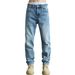 Men's Clothing Men's Slim Straight Leg Jeans European Style Minimalist Retro Washed Casual Trousers For Formal & Casual_mkmklike.com