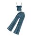 Women's Clothing Fashion suit women's design strapless denim camisole two-piece set high waist mid-length hip-covering skirt summer_mkmklike.com