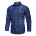 Pulse Cross-Border Foreign Trade Denim Workwear Spring Autumn European And American Washed Shirt Men's Long Sleeve Top_mkmklike.com