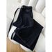 Women's Starry Sky Rhinestone Heavy Foil Jeans Black Gray Loose Fit Drawstring Curved Wide Leg Pants Spring 2026 New_mkmklike.com