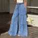 Archer0603 Women's Casual Versatile Vacation Outing Jeans Style In Stock 66500_mkmklike.com