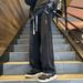 American Retro Washed Jeans Men's Spring And Autumn New Casual Versatile Elastic Waist Loose Straight Wide-leg Trousers_mkmklike.com