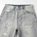 Men's Slim Fit Skinny Jeans Ripped Retro High Street Style Distressed Trendy Long Pants_mkmklike.com