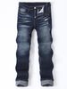 Multi Craft Jeans For Men In Spring And Summer, Versatile For All Seasons, Elastic And Worn Hole Slim Fit Men's Pants, Retro Pants_mkmklike.com