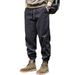 Shirt Less Clothing American Retro Overalls Men's Autumn Loose Large Size Men's Heavy Splicing Trendy Tied Casual Pants_mkmklike.com