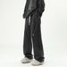 Nordmann European And American Style High-End Patchwork Jeans For Men, Deconstructed Design, Loose Straight High Street Wide-Leg_mkmklike.com
