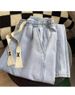 High Street Elastic Waist Jeans Men's Autumn/Winter Loose Straight Wide Leg Trendy Brand Versatile American Casual Pants_mkmklike.com