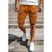 Men's Clothing Spring And Summer Sunshine Casual Denim Shorts Ripped Solid Color Shorts Large Size Foreign Trade Casual Pants_mkmklike.com