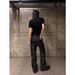 13oz Raw Denim Bootcut Jeans – Classic Straight-to-Flare Pants With Embroidered Details (S-XL, 100% Cotton, Office-to-Night Out Staple)_mkmklike.com