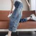 Women's Thin Patchwork Curved Blade Jeans Wide Leg Pants American Style Cropped Petite Summer 2026_mkmklike.com