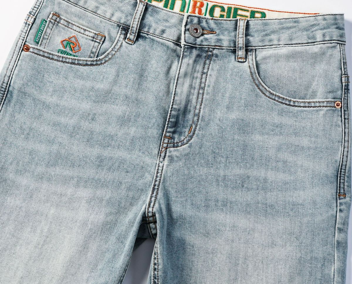 Men's Clothing Summer New Men's Jeans Mid Length Pants Thin American Fashion Brand Casual Shorts One Piece Dropshipping_mkmklike.com