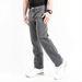 Cleanfit Men's Straight Leg Jeans Gray Casual Pants Midweight Stretch Fabric American High Street Trendy 2025_mkmklike.com