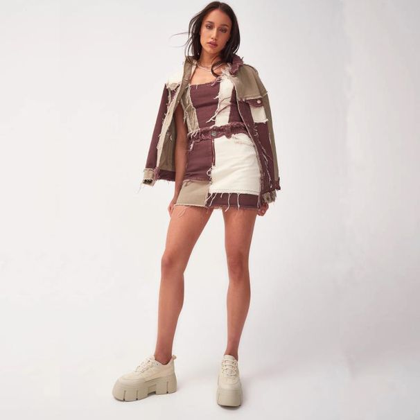 Women's Clothing Hot Girl Short Skirt A Line Skirt Half Skirt_mkmklike.com