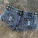 Low-rise Denim Hot Pants Tight And Thin Women's Pants Ultra-low-rise Nostalgic Split Jeans Internet Celebrity Rivet Holes Trendy_mkmklike.com