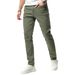 Men's Classic Slim Fit Jeans Solid Color Casual Versatile Stylish Multi Crafted Design_mkmklike.com