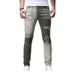 Distressed Slim Fit Jeans Trendy Colorful Style Men's Denim_mkmklike.com