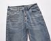 G American Retro Street Washed Blue Design Straight Through Slim Men's Denim Trousers_mkmklike.com