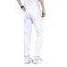 Men's Slim Fit Stretch Denim Jeans - Premium White Summer Lightweight Casual Trousers_mkmklike.com
