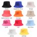 Hot Sale 1PC Fisherman Cap Candy Color Practical Sun Caps Unisex Casual Cotton Bucket Hat Outdoor Sunscreen Women Men Fashion_mkmklike.com