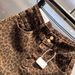 K New Leopard Print High Waisted Close Fitting Spicy Girl Denim Shorts With Wide Feet And Thigh Leakage, Sexy Hot Pants_mkmklike.com