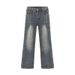 Men's Loose Straight Leg Jeans American Retro Wide Leg Pants For Spring 2026 Teenagers Comfortable Fit Denim Trousers_mkmklike.com