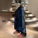 Men's Loose Straight Leg Jeans Wide Leg Pants Autumn Winter Style American High Street Vibe Design Niche Style_mkmklike.com