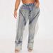 Women's High-Stretch Washed Denim Jeans With Zipper Detail - Stylish Straight Leg Pants For Casual & Office Wear (S-2XL, Sky Blue)_mkmklike.com
