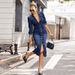 K New Women's Sexy And Fashionable Long Sleeved Dress_mkmklike.com