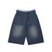 Men's Clothing Two Piece Seven Point Washed Jeans Street Casual Shorts For Men_mkmklike.com