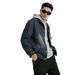 Retro Washed Vintage Stand Up Collar Denim Jacket, Street Loose Casual Jacket Trend_mkmklike.com
