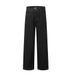 American High Street Original Color Denim Straight Long Men's Cleanfit Trendy Loose Basic Versatile Casual Pants_mkmklike.com