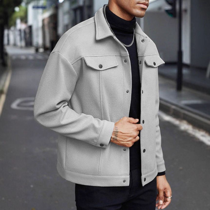 Factory Direct Sale 2025 Cross-Border Foreign Trade Clothing Autumn Winter New Men's Woolen Jacket Coat_mkmklike.com