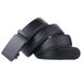 HOT Men's Automatic Slip Buckle Business Casual Leather Black Waist Belt_mkmklike.com