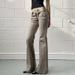 Retro Low-Rise Flared Jeans – Vintage-Inspired High-Waist Slimming Trousers For Women_mkmklike.com