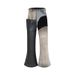 Men's Clothing Machete Shaped Wasteland Style Yellow Mud Dyed Slightly Flared Drape Washed Wide Leg Slim Straight Denim Trousers_mkmklike.com