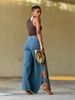 Women's Clothing Jeans Women's High Waist Slim Straight Denim Trousers_mkmklike.com