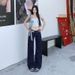 In-stock Original Denim Color Low-waist Slim Straight Jeans Women, Versatile, Slimming, With A Nice Drape, Available For_mkmklike.com