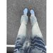 Cleanfit Blue Lightning Bolt Curve Blade Jeans For Men - Vintage High Street Vibe Straight Leg Trousers_mkmklike.com